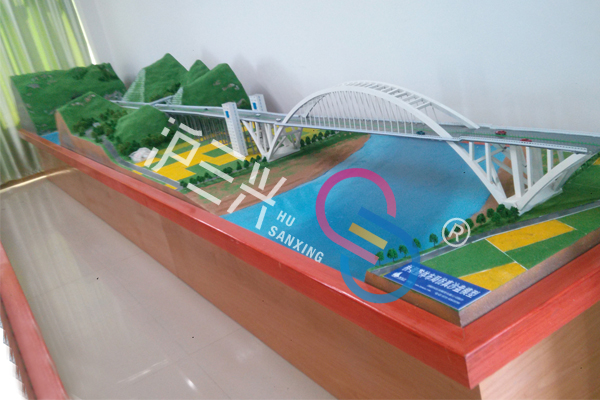 公路橋梁模型